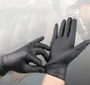 Disposable Black nitrile gloves powder free for Inspection Industrial Lab Home and Supermaket Comfortable Pink blue black white High Quality