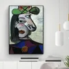 Классические всемирно известные масляные картины Canvas Works Wall Art Плакаты и гравюры для гостиной для гостиной дома украшения