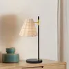 Stehlampen im japanischen Stil, handgefertigte Rattan-Tischlampe für Wohnzimmer, Schlafzimmer, Dekor, Beleuchtung, modernes Zuhause, Nachttisch, Stehlampe