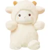 Dessin animé Doll de peluche petit éléphant net rouge petit poulet jaune poupée poupée mignonne 23cm5717472