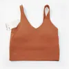 Align LU-07 2024 nieuwe beha vrouwelijke yoga effen kleur naakt sport taille strakke fitness losse jogging sportkleding vrouwelijke