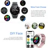 Watch Smart Watch Smartwatch for Men Women IP68 Activity Activity Tracker Full Touch Screen Rate Monitor Moniter Seed Sleep Monitor Android iOS Pink