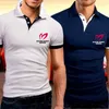 Letnia męska koszulka polo golf sportowa moda moda T-shirt Master Master Bunny Wydrukowane krótkie rękawowe koszulki koszulki 220623