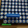 실제 용량 2600mah 18650 배터리 충전식 리튬 배터리 10pcs 20pcs 30pcs ....