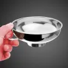 Stainless Steel Wide Mouth Canning Funnel Hopper Filter For Wide Regular Jars Kitchen Cooking Tools DH98