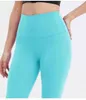 L-2082 solid color women pants high waist sports gym wear yoga leggings elastic fitness lady ov