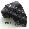 Bow Ties 5cm High Fashion Skinny Music Staff GravataBow