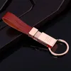 Keychains 브랜드 Jobon 고급 키 체인 여성 남성 커스텀 레터링 가죽 자동차 홀더 금속 가방 펜던트 선물 보석 리키 체인 Fier22