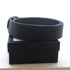 Genuine Leather Men's Belts Smooth Buckle Jeans Male Fashion Waistband Strap Leather Belt For Men Women no box