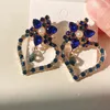Baumelnde Kronleuchter-Kristallfransen-Tropfen-Ohrringe, Hochzeitsschmuck, böhmischer Großhandel für Frauen