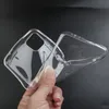 50 st/pack ultra tunn smala transparenta tydliga telefonfodral mjuka tpu silikon rygg täckning chocksäkert fodral för Motorola g 5G 2022