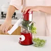 Stainless Steel Multifunction Chopper Blades Vegetable Cutter Round Mandoline Slicer Potato Carrot Grater Slicer Kitchen Tool 201120