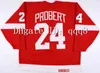 Q888 Vintage CCM Hockey Jerseys 14 Brendan Shanahan 24 Bob Probert 55 Larry Murphy 9 Gordie Howe 91 Sergei Fedorov 20 Redmond Red White Size