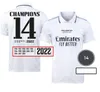 サイズ4xl xxxl 2022 2023 Asensio Soccer Jersey 22 23 Champions 14 Benzema Hazard ISCO KROOS MODRIC MARCELO ALABAフットボールシャツ男性ホームアウェイファンプレーヤーバージョン