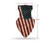 US Flag Face Bandana Neck Party Maski Gaiter Sun UV Ochrona pyłu Wielokrotnego użytku Drużyna Szalik Motocykl Maska Kolarstwo dla mężczyzn Kobiety Zza13142