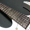 Jem 7V WH Steve Vai Elektro Gitar 24 Fret Çift Kilitleme Baswood Vücut Maple Beyaz Beyaz Siyah Altın Donanım Taraklı TingeBeboar1602069