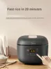 4L Electric Rice Cooker 20 Minutes Quick Low Sugar Rice Cooking Pot 220V Micro Pressure Steam Multifunction Kitchen Appliances For Home