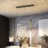 New Restaurant Pendant Lamps Explosion Style Starry Sky Dining Room Lamp Personality Creative Light Luxury Bar Fixture