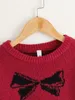 Pullover mit Schleifenmuster für Kleinkinder und Jungen SHE