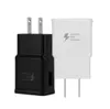 Adaptive Fast Charging USB Wall Quick Charger Full 5V 2A Adapter US EU Slop for Samsung Galaxy S20 S10 S9 S8 S6 NOTE 10