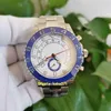 BPF Perfect Mr Watches 44mm 116681-78211 116681 116680 Chronograph Working Ceramic Bezel ETA 7750 Movement Mechanical Automatic LumiNova Watch Men's Wristwatches