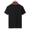E0BRメンズTシャツ2022デザイナーラグジュアリーポロシャツTシャツファッションビジネスカジュアルショートスリーブ100コットン高品質の通気性のクラシック刺繍let