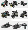 Оптовые трансформаторские игрушки строительные блоки механические войны Полиция Полиция Детская Ассамблея Подарки