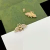 New Fashion Designer Luxury Necklace Pendant Ladies Popular Bee High Quality Bracelet Stud Earrings bangle Classic Ladies Jewelry Gift With Box