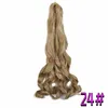 Syntetiskt lockigt flätande hårförlängningar 22 tum 150gpack Loose Wave Crochet Hair Pre Stretched3482612