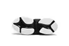 Skor par designer lyxig topputgåva avslappnade sneakers stora vita grå 8 lager kombination tpu retro skor blstriple