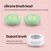 Points de bain, épluche d'épinets 3 en 1 pour le visage électrique Nettoyage Brosse Silicone Face rotatif Brosse en profondeur Nettoyage de la peau Péliers Nettoyant Exfoliation