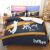 haikyuの寝具セットシングルツインフルクイーンキングサイズバレーボールボーイベッドaldult kid bedroom duvet cover s 3d print 011