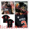 Xflsp 2022 College Custom Utah Utes Maglia da calcio 50 Fua Pututau 2 Kenzel Lawler 84 Taniela Pututau 83 Jonah Elliss 58 Junior Tafuna Miki