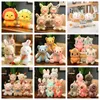 9 style peluche peluche de poupée 8 pouces poupée dinosaure elk éléphant oreille poulet poupée porc