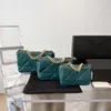 Oryginalne skórzane torby designerskie torebki damskie torebki moda klasyczna torba na ramię typu crossbody z łańcuszkiem sprawdź list marki z pudełkiem