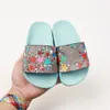 Marka Slaytlar Bebek Sandalet Yeni Doğan Bebek Ayakkabıları Erkek Kız Üzerinde Kayma Çocuk terlikleri Kutu Boyutu 23-35