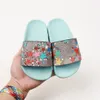 Brand Slides Infant Sandals New Born Baby Shoes Slip on Boys Girls Children Slippers with Box Size 23-35