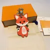 Lois Viton Party Favor Fox Bag Charm and Key Holder