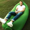 Yeni Baskı Lounge Uyku Çantası Tembel Şişme Beanbag Kanepe Sandalye Yastık Açık Taşınabilir Seyahat Fasulye Çanta Yürüyüş Kamp Çantaları Toptan