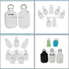 Party Favor Event Supplies Festive Home Garden 30 ml Hand Sanitizer Bottle Holder Keychain Neoprene Liquid S Dhtyd