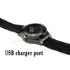 Kreatywny zegarek męskimi zegarek elektryczny lżejsze metalowe zegarki USB Metal