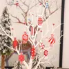 Décorations de Noël 3pcs 3D Ornement en bois bonbons suspendus pendentifs étoiles arbre de Noël pour l'année de fête à domicile Navidadchristmas