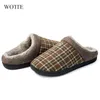 Lazy Cotton Slippers Men Winter Outdoor Men Shoes Keep Warm ColdProof Casual Shoes Men Plush Warm Man Footwear big Size 4950 J220716