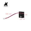 Printers Flying Bear 3D Pinter Ghost6 Parts 3010 Axis Fan 24V 5010 30x30x10mm met 2 pin 11 cm Draad Zwarte koelventilatoren Roge22