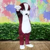 Cadılar Bayramı Köpek Maskot Kostüm Karikatür Tema Karakter Karnaval Festivali Fantezi Elbise Noel Yetişkinleri Boyut Doğum Günü Partisi Açık Mekan Kıyafet Takım