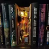 Inserimento di libreria medievale Ornament Dragon Dragon Alley Book Bookends Art Bookends Study Roomshels Figurine Artigianato Decorazioni per la casa H1102013388