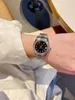 Diamond Log Series Quartz SchoolGirl Watch With Calender Bezel Full Of Diamonds