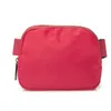 New and lu-077 belt bag official models ladies sports waist bags outdoor messenger chest 1L Capacity