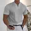 Chemises décontractées de grande taille T-shirts à manches courtes en vrac pour hommes