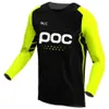 2022 Nya utomhuscyklarkläder Toppar t-shirts Rcc Poc Moto cykeltröja Mtb långärmad Enduro Downhill Bmx Motocross Mx Mountain Racing